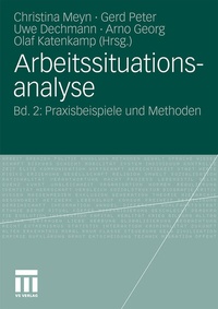 Enlarge image Cover: Arbeitssituationsanalyse - VS Verlag für Sozialwissenschaften