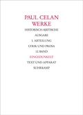 Cover: Werke. Historisch-kritische Ausgabe. I. Abteilung: Lyrik und Prosa - Suhrkamp