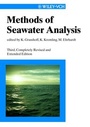 Cover: Methods of Seawater Analysis - Wiley-VCH