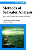 Cover: Methods of Seawater Analysis - Wiley-VCH