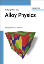 Cover: Alloy Physics - Wiley-VCH