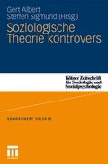 Cover: Soziologische Theorie kontrovers - VS Verlag f&uuml;r Sozialwissenschaften