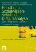 Cover: Handbuch Sozialwissenschaftliche Diskursanalyse - VS Verlag f&uuml;r Sozialwissenschaften