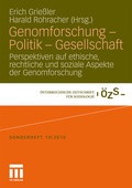 Cover: Genomforschung - Politik - Gesellschaft - VS Verlag f&uuml;r Sozialwissenschaften