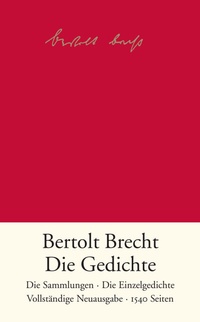 Enlarge image Cover: Die Gedichte - Suhrkamp