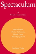 Cover: Spectaculum 78 - Suhrkamp