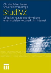 Enlarge image Cover: StudiVZ - VS Verlag für Sozialwissenschaften
