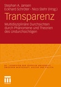 Cover: Transparenz - VS Verlag für Sozialwissenschaften