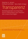 Cover: Transparenz - VS Verlag für Sozialwissenschaften