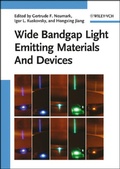Cover: Wide Bandgap Light Emitting Materials And Devices - Wiley-VCH