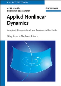 Enlarge image Cover: Applied Nonlinear Dynamics - Wiley-VCH