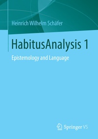 Enlarge image Cover: HabitusAnalysis 1 - Springer VS