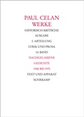 Cover: Werke. Historisch-kritische Ausgabe. I. Abteilung: Lyrik und Prosa - Suhrkamp