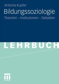 Cover: Bildungssoziologie - VS Verlag f&uuml;r Sozialwissenschaften