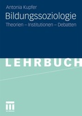 Cover: Bildungssoziologie - VS Verlag f&uuml;r Sozialwissenschaften
