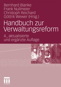 Cover: Handbuch zur Verwaltungsreform - VS Verlag f&uuml;r Sozialwissenschaften