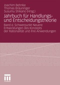 Cover: Jahrbuch f&uuml;r Handlungs- und Entscheidungstheorie - VS Verlag f&uuml;r Sozialwissenschaften