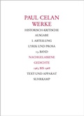 Cover: Werke. Historisch-kritische Ausgabe. I. Abteilung: Lyrik und Prosa - Suhrkamp