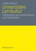 Cover: Universit&auml;re Lernkultur - VS Verlag f&uuml;r Sozialwissenschaften