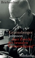 Cover: &raquo;fuer Zwecke der brutalen Verstaendigung&laquo; - Suhrkamp