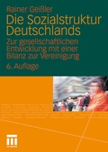Cover: Die Sozialstruktur Deutschlands - VS Verlag f&uuml;r Sozialwissenschaften