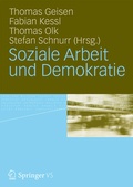 Cover: Soziale Arbeit und Demokratie - Springer VS