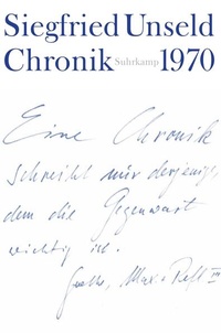 Enlarge image Cover: Chronik - Suhrkamp