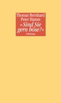 Cover: &raquo;Sind Sie gern b&ouml;se?&laquo; - Suhrkamp