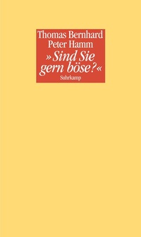 Abbildung von: »Sind Sie gern böse?« - Suhrkamp