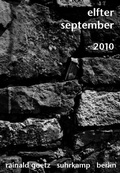 Cover: elfter september 2010 - Suhrkamp