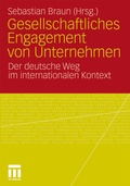 Cover: Gesellschaftliches Engagement von Unternehmen - VS Verlag f&uuml;r Sozialwissenschaften