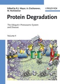 Cover: Protein Degradation - Wiley-VCH