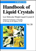 Cover: Handbook of Liquid Crystals - Wiley-VCH