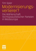Cover: Modernisierungsverlierer? - VS Verlag f&uuml;r Sozialwissenschaften