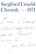 Cover: Chronik - Suhrkamp