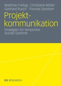 Enlarge image Cover: Projektkommunikation - VS Verlag für Sozialwissenschaften