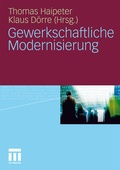 Cover: Gewerkschaftliche Modernisierung - VS Verlag f&uuml;r Sozialwissenschaften