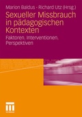 Cover: Sexueller Missbrauch in p&auml;dagogischen Kontexten - VS Verlag f&uuml;r Sozialwissenschaften