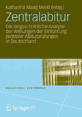 Cover: Zentralabitur - VS Verlag f&uuml;r Sozialwissenschaften