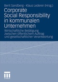 Bild: Corporate Social Responsibility in kommunalen Unternehmen - VS Verlag für Sozialwissenschaften