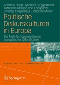 Cover: Politische Diskurskulturen in Europa - VS Verlag f&uuml;r Sozialwissenschaften