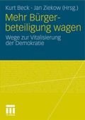 Cover: Mehr B&uuml;rgerbeteiligung wagen - VS Verlag f&uuml;r Sozialwissenschaften