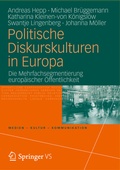 Cover: Politische Diskurskulturen in Europa - VS Verlag f&uuml;r Sozialwissenschaften