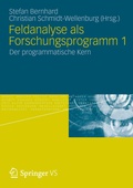 Cover: Feldanalyse als Forschungsprogramm 1 - VS Verlag f&uuml;r Sozialwissenschaften