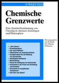 Cover: Chemische Grenzwerte - Wiley-VCH