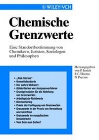 Abbildung von: Chemische Grenzwerte - Wiley-VCH