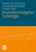 Cover: Promotionsratgeber Soziologie - VS Verlag f&uuml;r Sozialwissenschaften