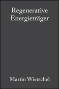Cover: Regenerative Energietr&auml;ger - Wiley-VCH