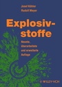 Cover: Explosivstoffe - Wiley-VCH