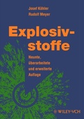 Cover: Explosivstoffe - Wiley-VCH